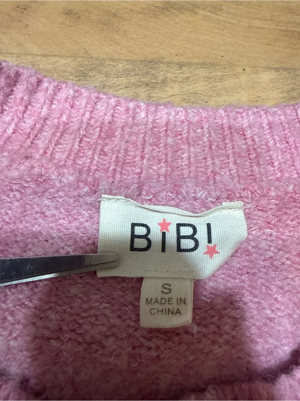 BiBi Pink Teddy Bear Cardigan - Picture 4 of 9